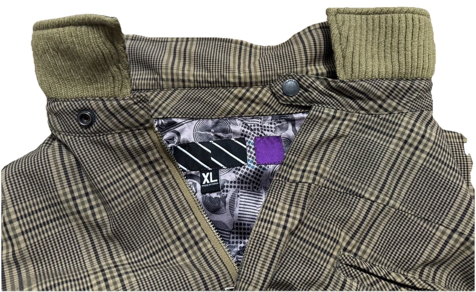 Volcom XL Modo Plaid Jacket – Mens XL – Rare Style – Full Zip – Streetwear - Image 3 of 4