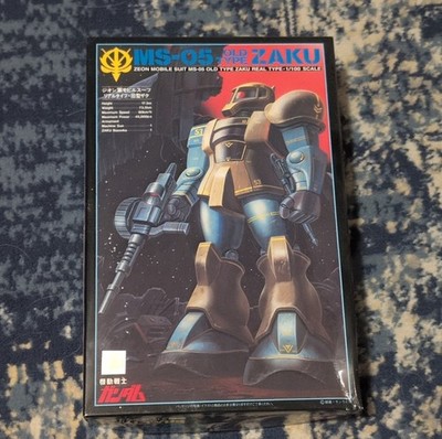 Bandai 1/100 MS-05 Old Type Zaku Model Kit Unassembled Not Painted Gundam
