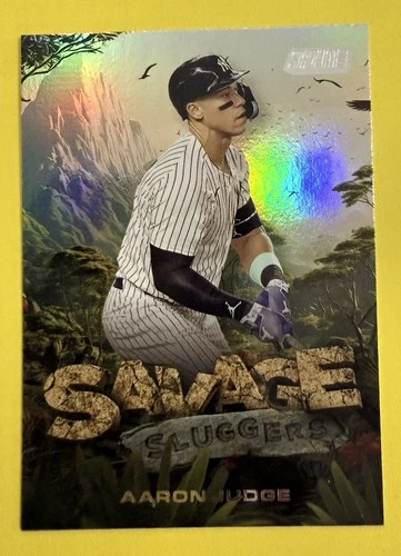 2025 Topps Stadium Club ~ Aaron Judge #SS-19 ~ Savage Sluggers Card ~ Yankees