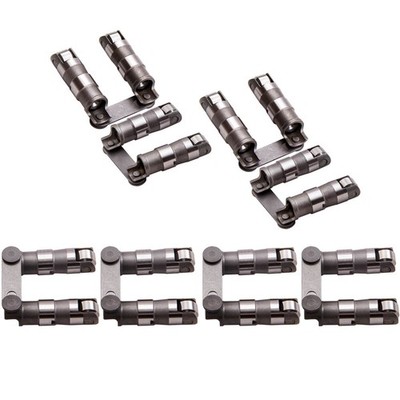 Hydraulic Roller Lifter + Link Bar Small Block For Chevy SBC 350 265 400 V8 TOP