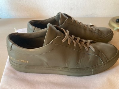 Sneaker Common Projects Achilles Low Grey Cobalt EU 41 Made in Italy