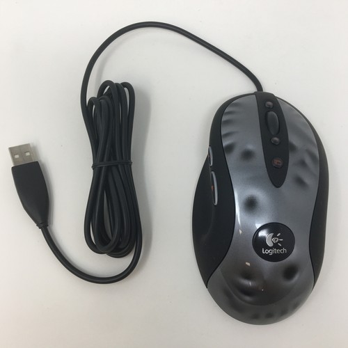 Logitech MX518 Wired Optical Gaming Mouse M/N M-BS81A P/N Thumb Button 16000 DPI