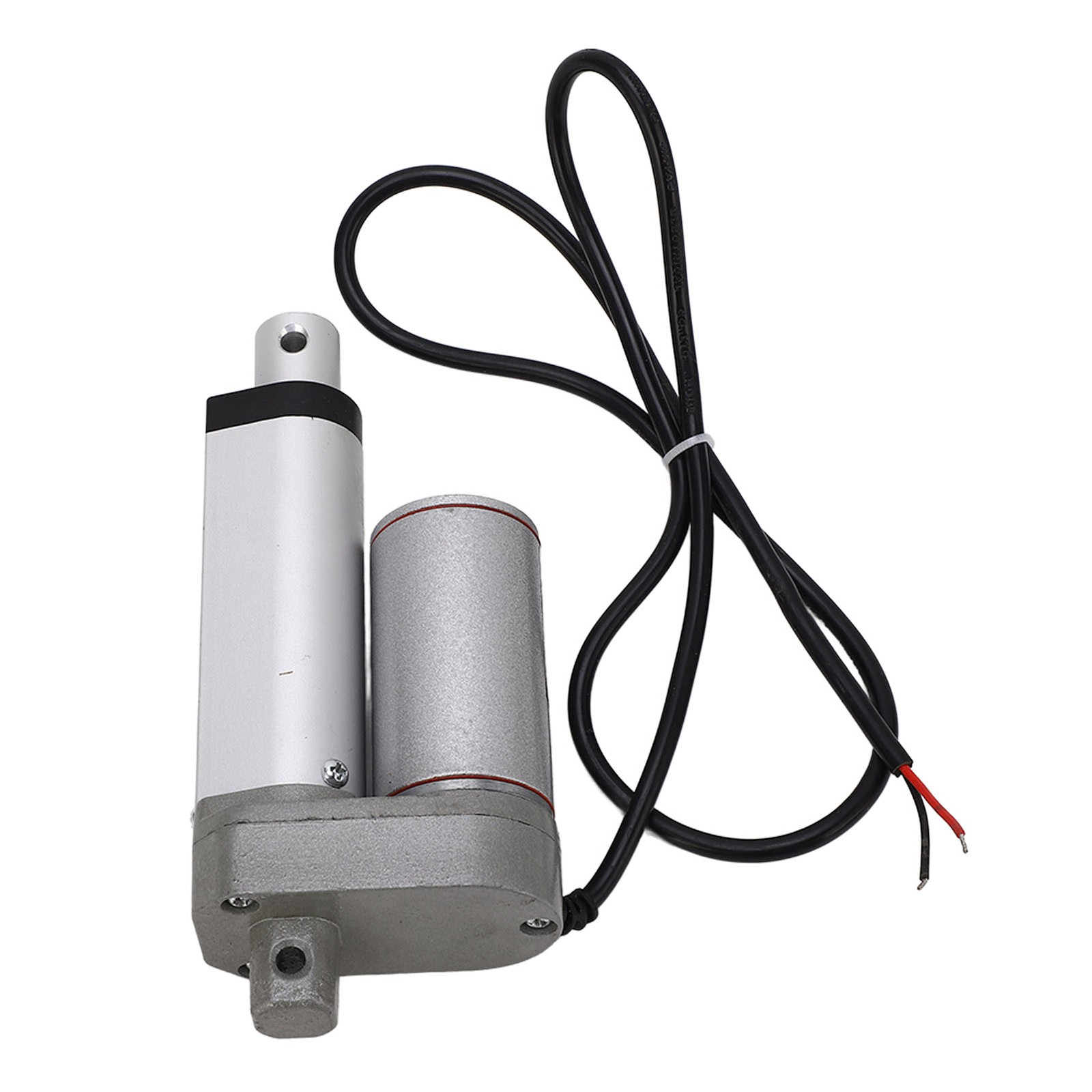 White 50mm Stroke Electric Linear Actuator IP65 750N Aluminum Alloy Motor Linear