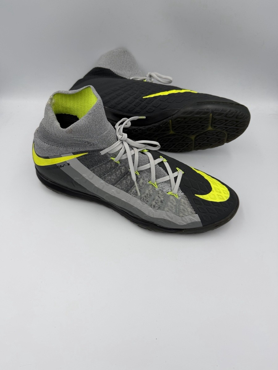 Nike HypervenomX Proximo II DF IC Gray ACC Football Cleats Soccer