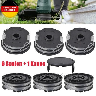 6x Ersatzspule Für Parkside Fadenspule Für Rasentrimmer PRT 550 A1/B2/C3 20-Li