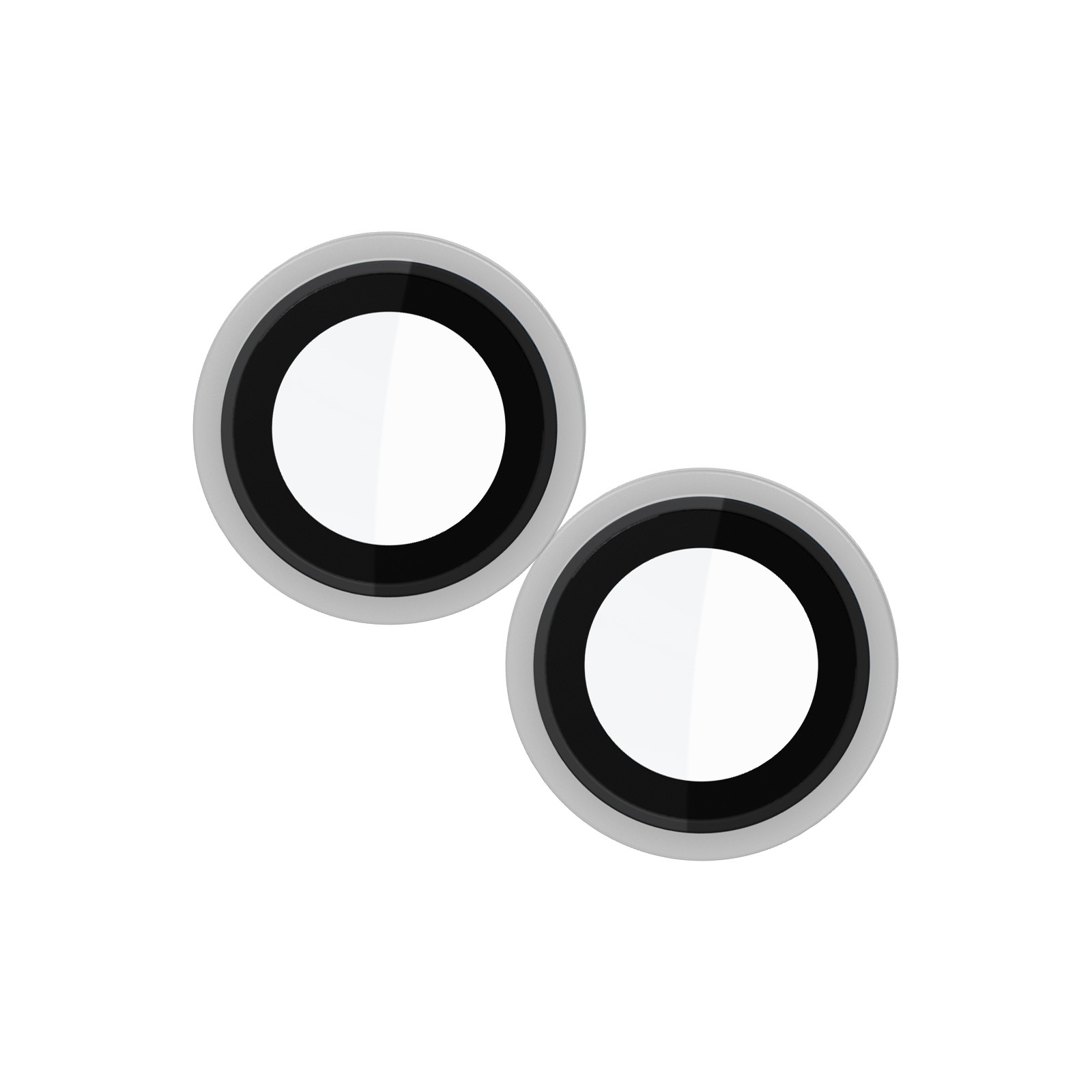 Objectif Caméra Arrière pour iPhone 13 et 13 Mini de Remplacement Clappio Blanc