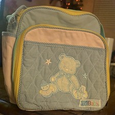 Vintage McBaby McDonalds Diaper Bag Boy Or Girl Teddy Bear