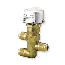 HONEYWELL VP526A1027 Hydronic Globe Valve, Brass, Three-Way 3UD19