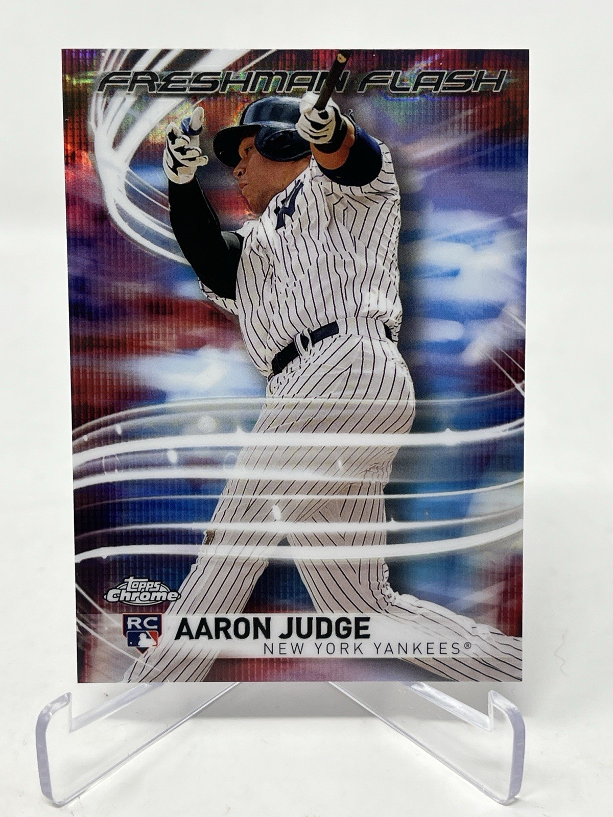 2017 Topps Chrome - Freshman Flash Aaron Judge Rookie Card #FF-11 (RC)