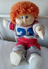 Vintage 1983 Coleco Cabbage Patch Kid, Red Shaggy Hair, HM1, R*E*A*D
