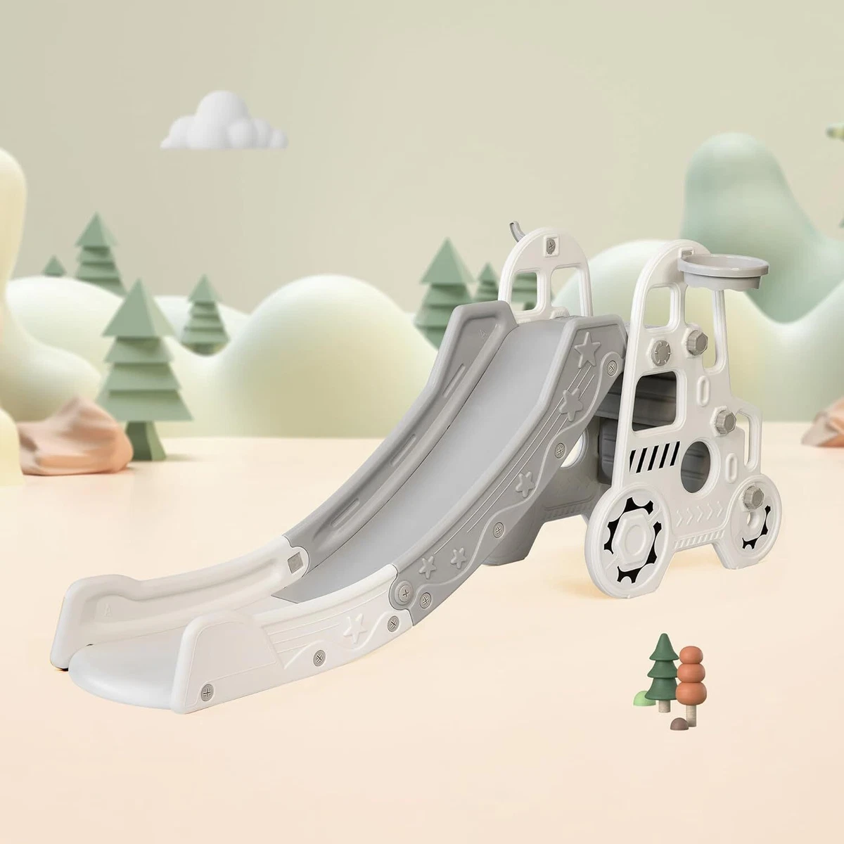 Kids car cheap slide