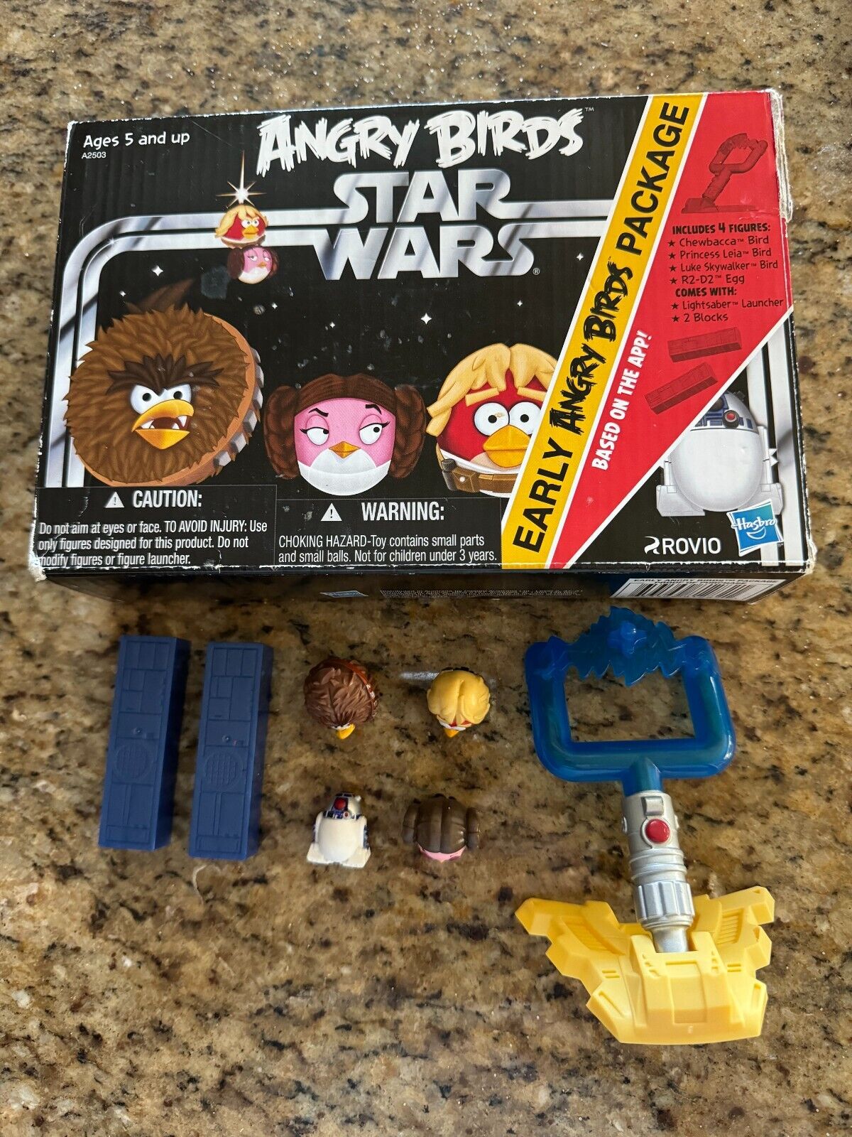 Hasbro Star Wars Early Angry Birds Package COMPLETE