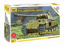 German Medium Tank Pz.Kpfw.V Panther Ausf.D	5010 ZVEZDA 1:72 New