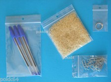 1000 sachets à fermeture Zip pochette zippée à glissière 40 µ taille 40 à 350 mm
