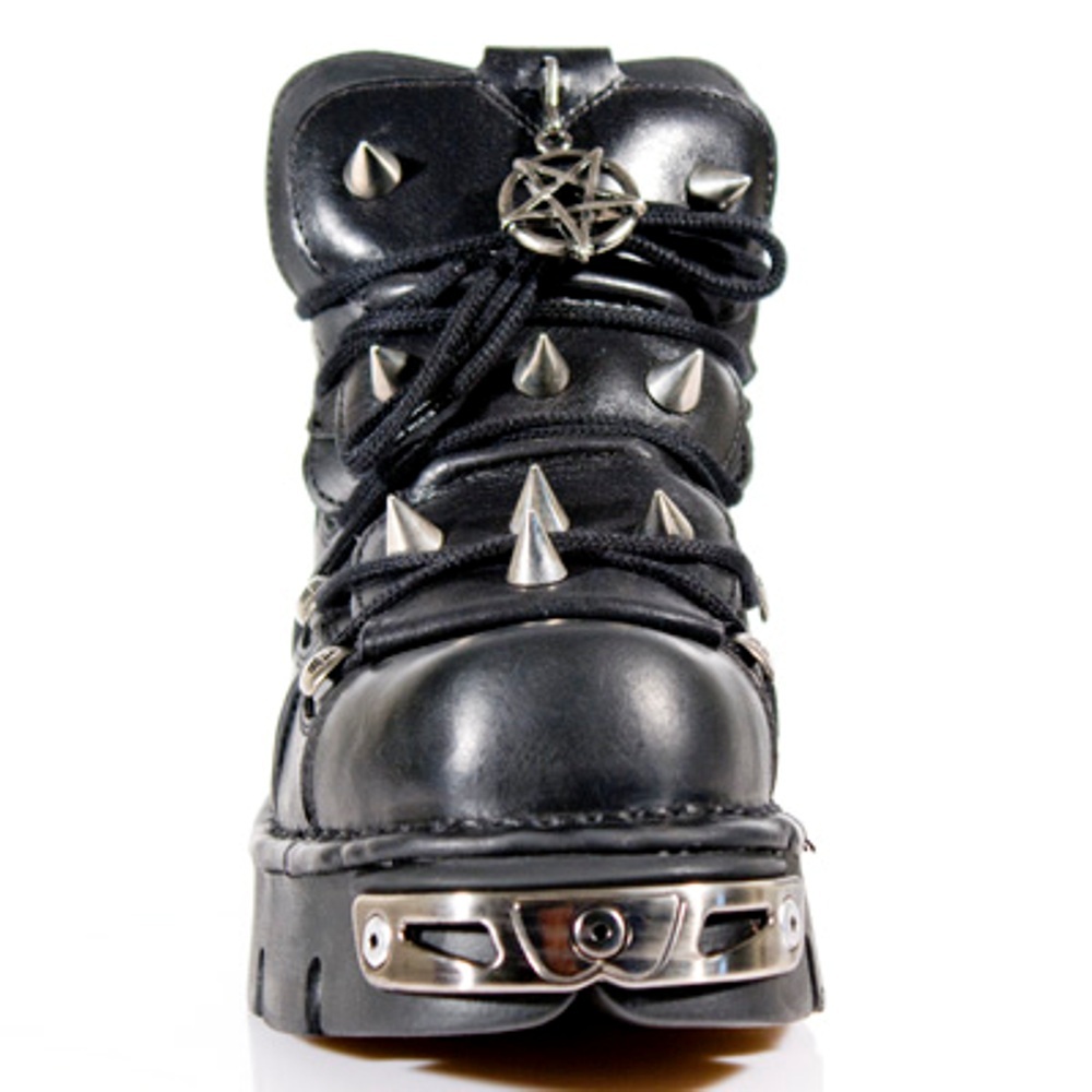new rock skull studs boots y2k パンク 平成