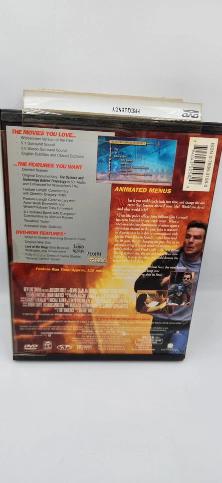 Frequency (DVD, 2000, широкоэкранный - платиновая серия) - Изображение 2 из 4