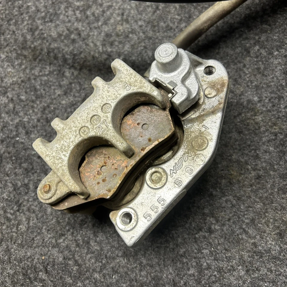 89 - 96 1996 SUZUKI RMX250 RMX 250 CONJUNTO DE FREIO DIANTEIRO PINÇA LINE MASTER - Imagem 2 de 4