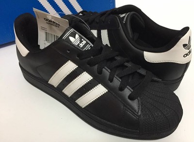 Deadstock 2014 Adidas Superstar II Leather Black G17067 Men Us8 | eBay