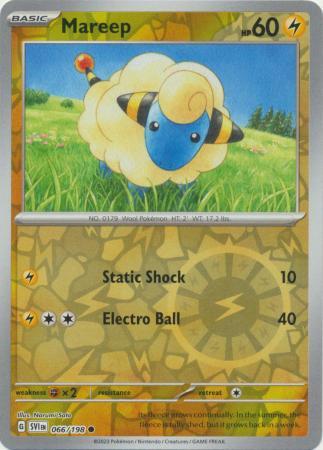MAREEP 066/198 SCARLET VIOLET BASE POKEMON (REVERSE HOLO, NM)