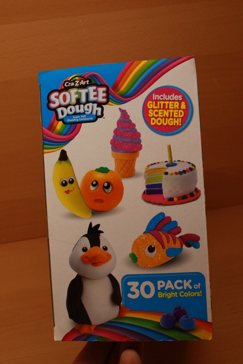 CRA-Z-ART Softee Dough (30 Pack Bright COLORS) Giant Fun Pack