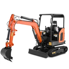 2.5 Ton Mini Excavator 25hp Mini Digger Crawler With Perkins Diesel EPA Engine