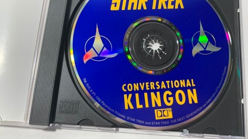 Star Trek Conversational Klingon Michael Dorm Marc Okrand CD 1992 KOSTENLOSER VERSAND - Bild 13 von 13