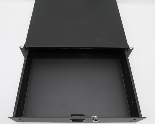 Penn-Elcom Locking Rack Drawer 2U 2RU 2-Space - Picture 2 of 3