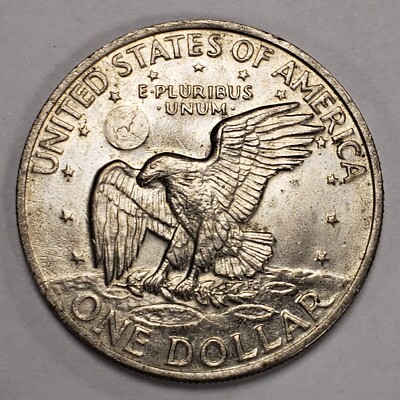 1972 Ty-2 $1 Eisenhower Ike Dollar - Type 2 FS-901 - BU - SKU