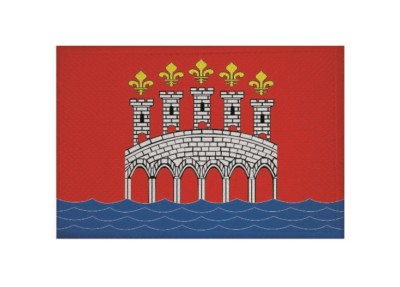 Aufnäher Loire-et-Cher Departement Flagge – 9 X 6 Cm, Zum Aufbügeln Oder Aufnähen, Ideal Für Jacken & Rucksäcke
