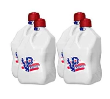 VP RACING Motorsports Patriotic Square Fuel Jug 5.5 Gallons x4 