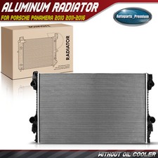 Radiator w/o Oil Cooler for Porsche Panamera 2010 2011-2016 V6 3.6L 3.0L V8 4.8L