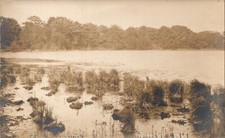 RPPC The Reservoir Hempstead, Long Island, New York Antique Postcard c.1905-1918