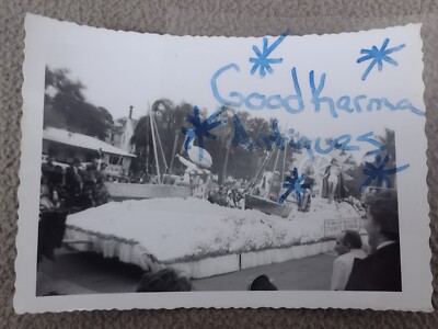 Photograph Gasparilla Festival Tampa Banks Float ca. 1952 Vintage