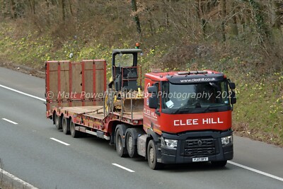 LKW Foto 12x8 - Renault - Clee Hill - FJ17 BFY