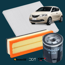 Kit Tagliando Filtri Fiat Panda 1.2 500 Lancia Ypsilon 1.2 GPL Natural Power 