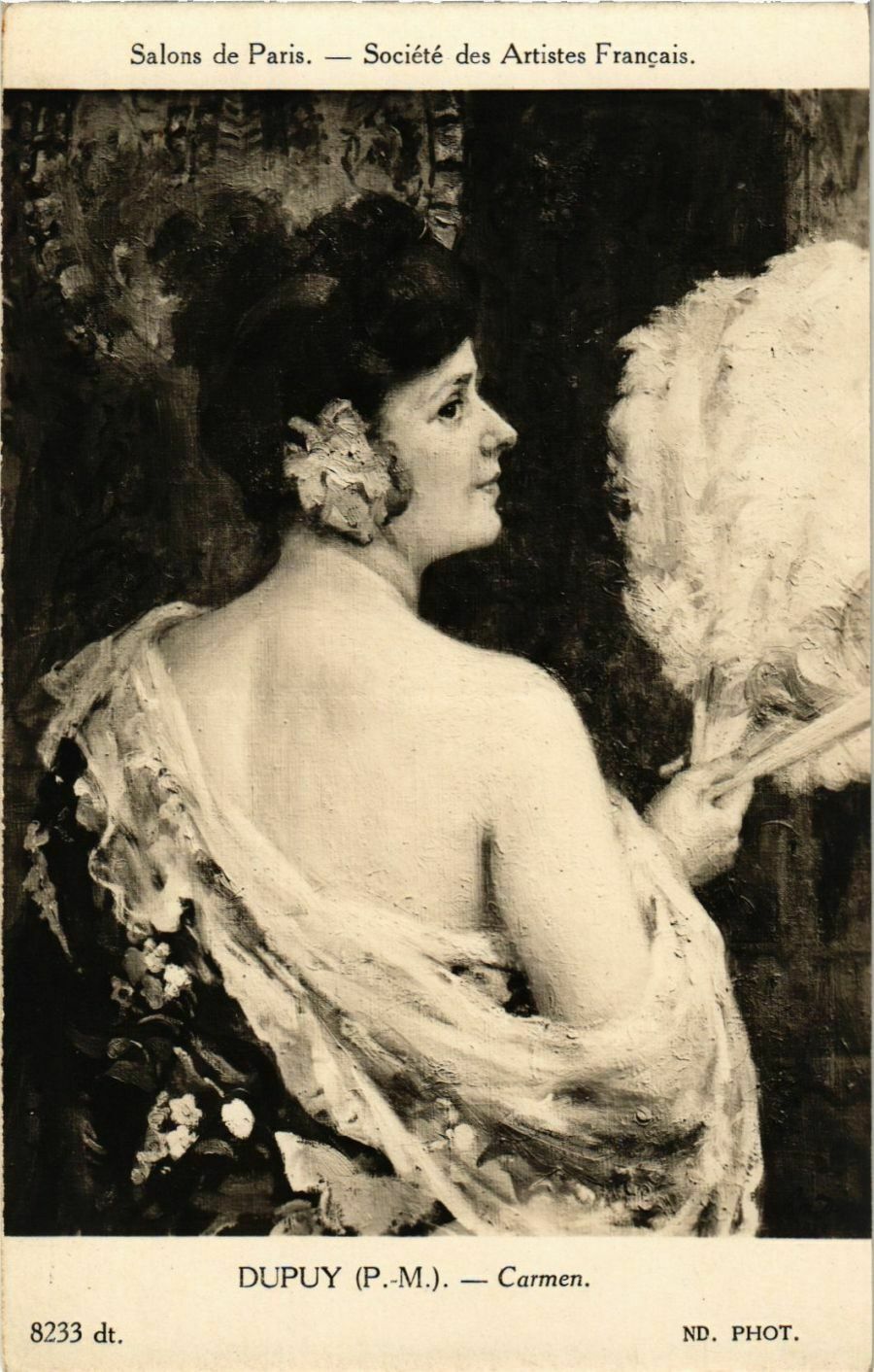 CPA Salon de Paris P.M. DUPUY Carmen (866687)