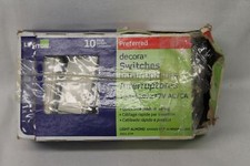 Leviton 5601-2TM Decora Switches Interrupteurs 15A Light Almond Lot of 10