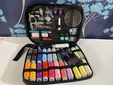 Vellostar PREMIUM Sewing Kit Adults Beginners Portable Needle Thread DIY Crafts