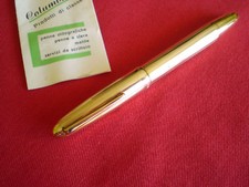 COLUMBUS EXTRA - STILOGRAFICA VINTAGE LAMINATA ORO 750- ROLLER GOLD FOUNTAIN PEN