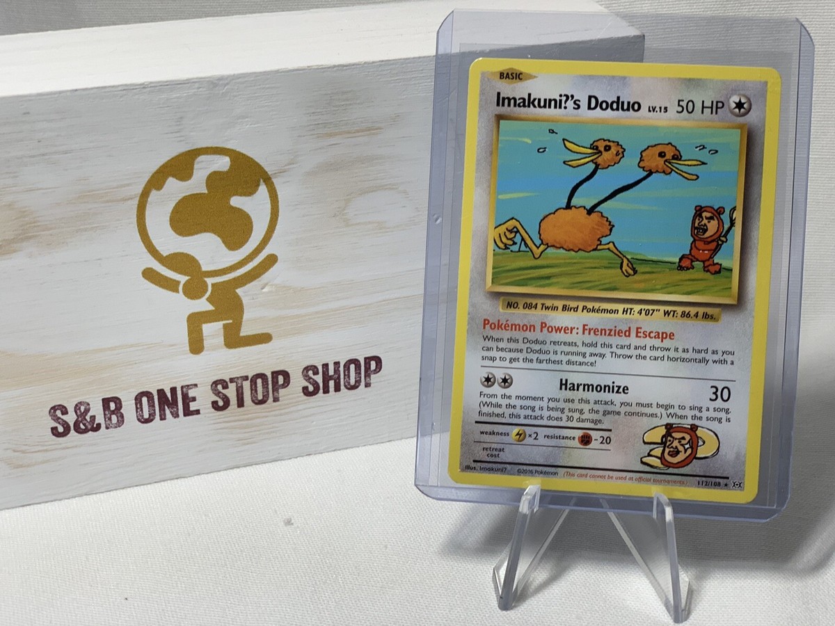 Imakuni?'s Doduo 112/108 Secret Rare - XY Evolutions