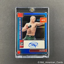 2023 Donruss Optic UFC #SS-IGR Ian Garry Signature Series Blue Prizm Auto /99