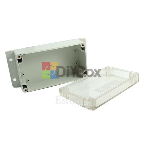 1PCS 158x90x65mm Clear Plastic Electronic Project Box Enclosure Cover CASE US - Picture 3 of 6
