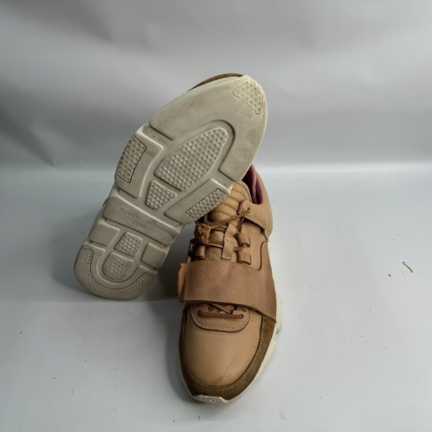 FBCC Valedictorian VV1‎ Patchwork Tan Pink size 11 AS/IS READ FBCC Valedictorian VV1 Patchwork Tan Pink size 11 AS/IS READ  main image 2
