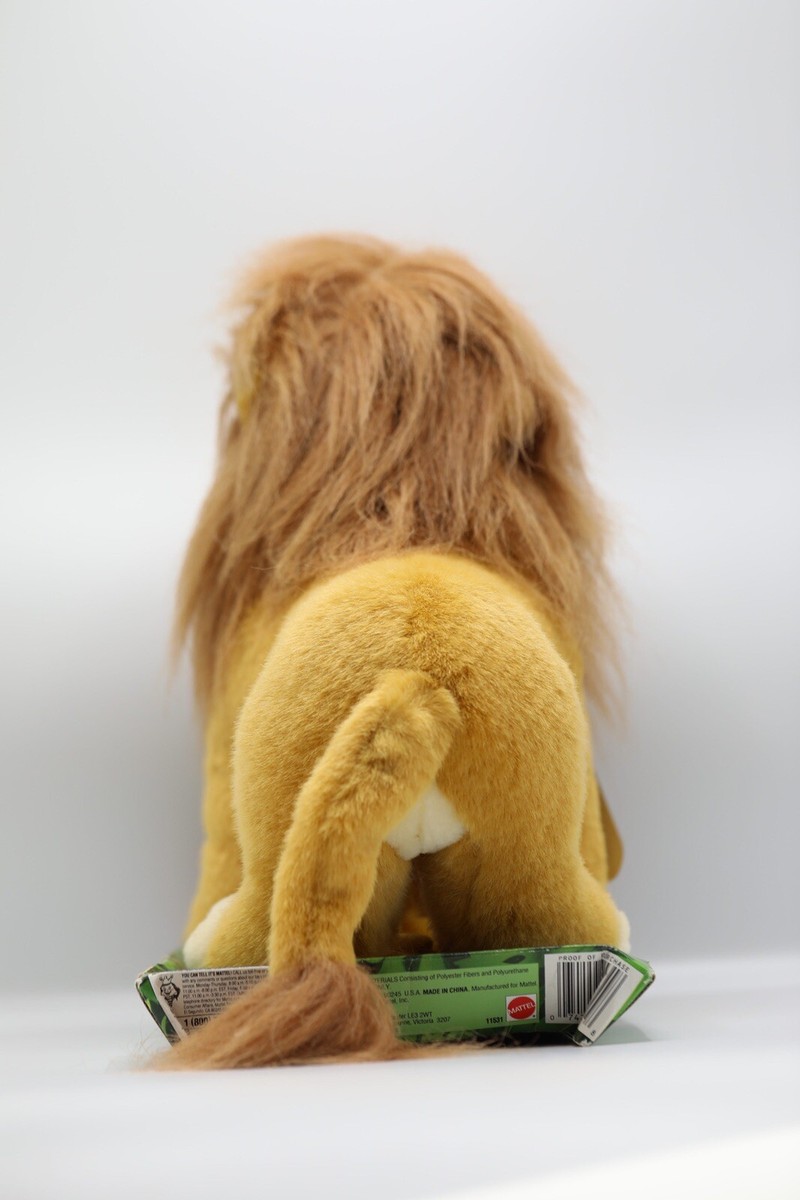 1993 Mattel The Lion King Mufasa & Son Plush | eBay