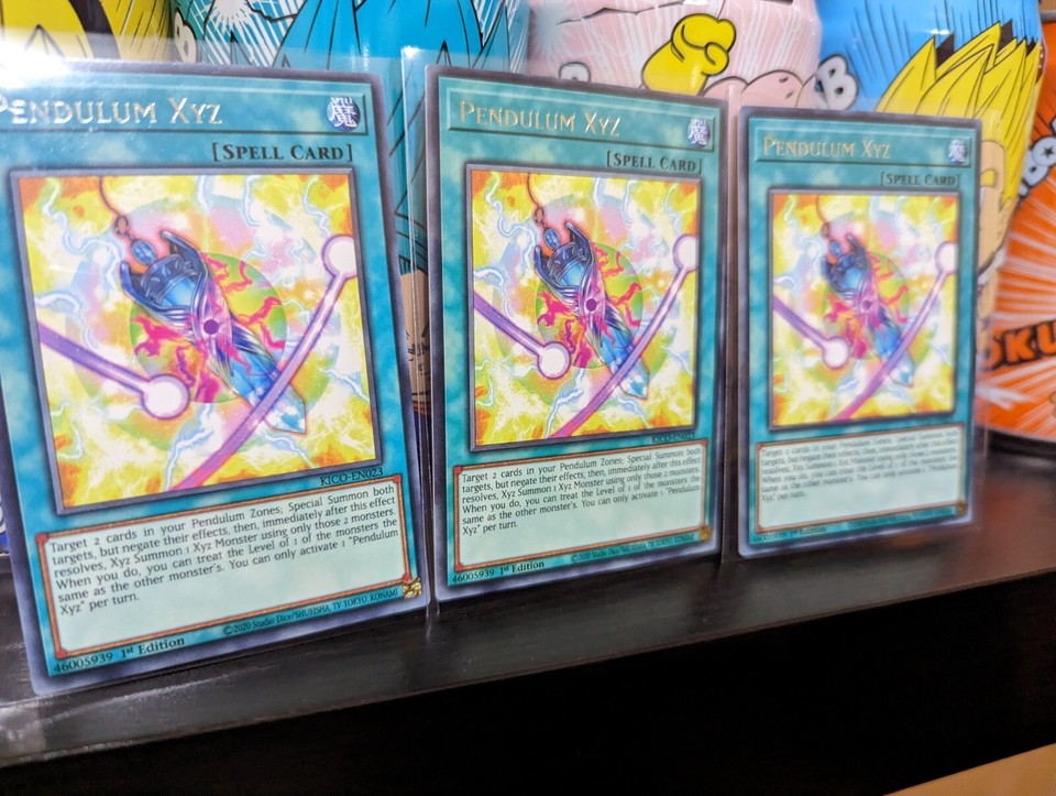 Yu-Gi-Oh! Pendulum Xyz Card - Rare 1st Edition (KICO-EN023) From King's Court