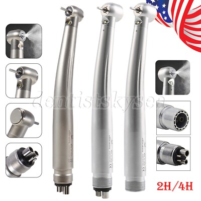 Dental Fiber Optic E-generator LED High Speed Handpiece 2/4H Large/Standard YBM