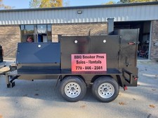 BigFoot BBQ Smoker Grill Trailer Sink Ramp Food Truck Mobile Catering Concession