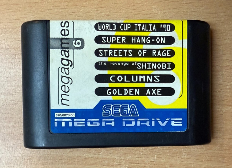 MEGA GAMES 6 - Sega Mega Drive / Sega Mega Drive II game ** FREE POST AUS **