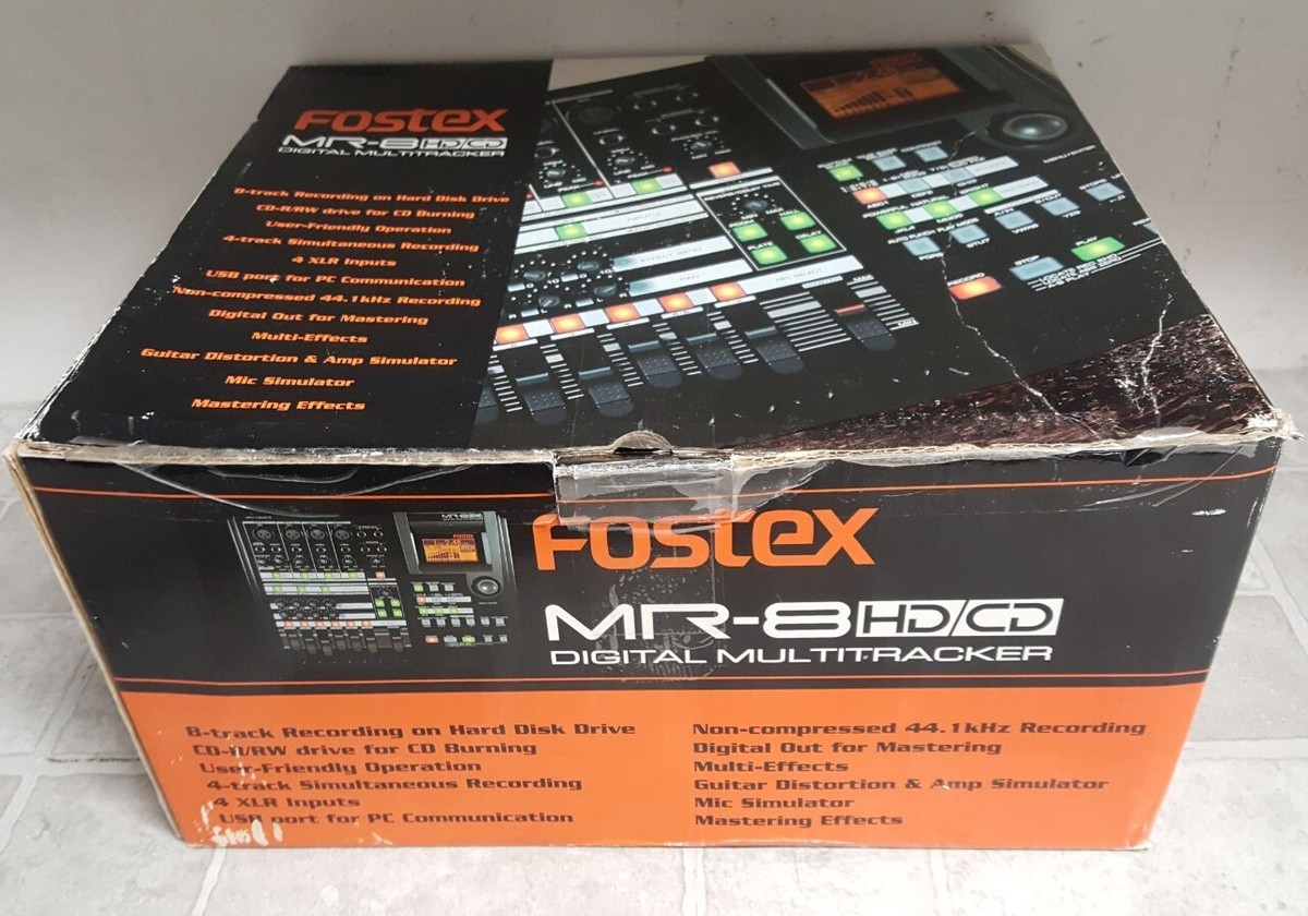 Fostex MR-8 HD w/Manual Power Supply & Box | eBay
