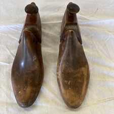Vintage Set of Shoe Forms Size 7C Wood Stretcher - Right Left